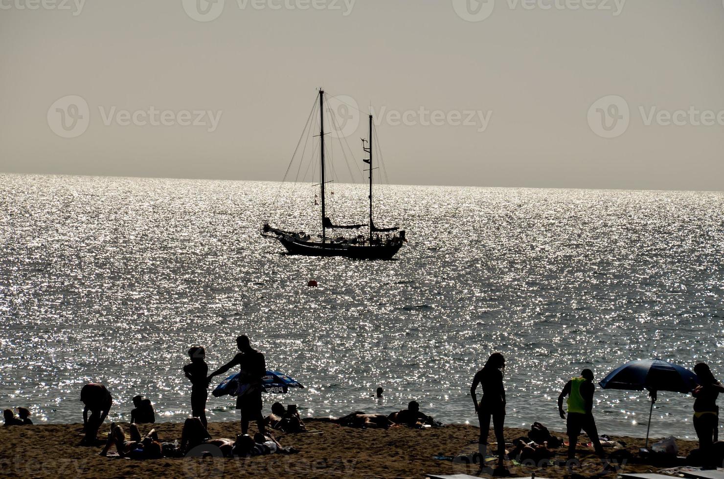 toneel- kust- visie foto