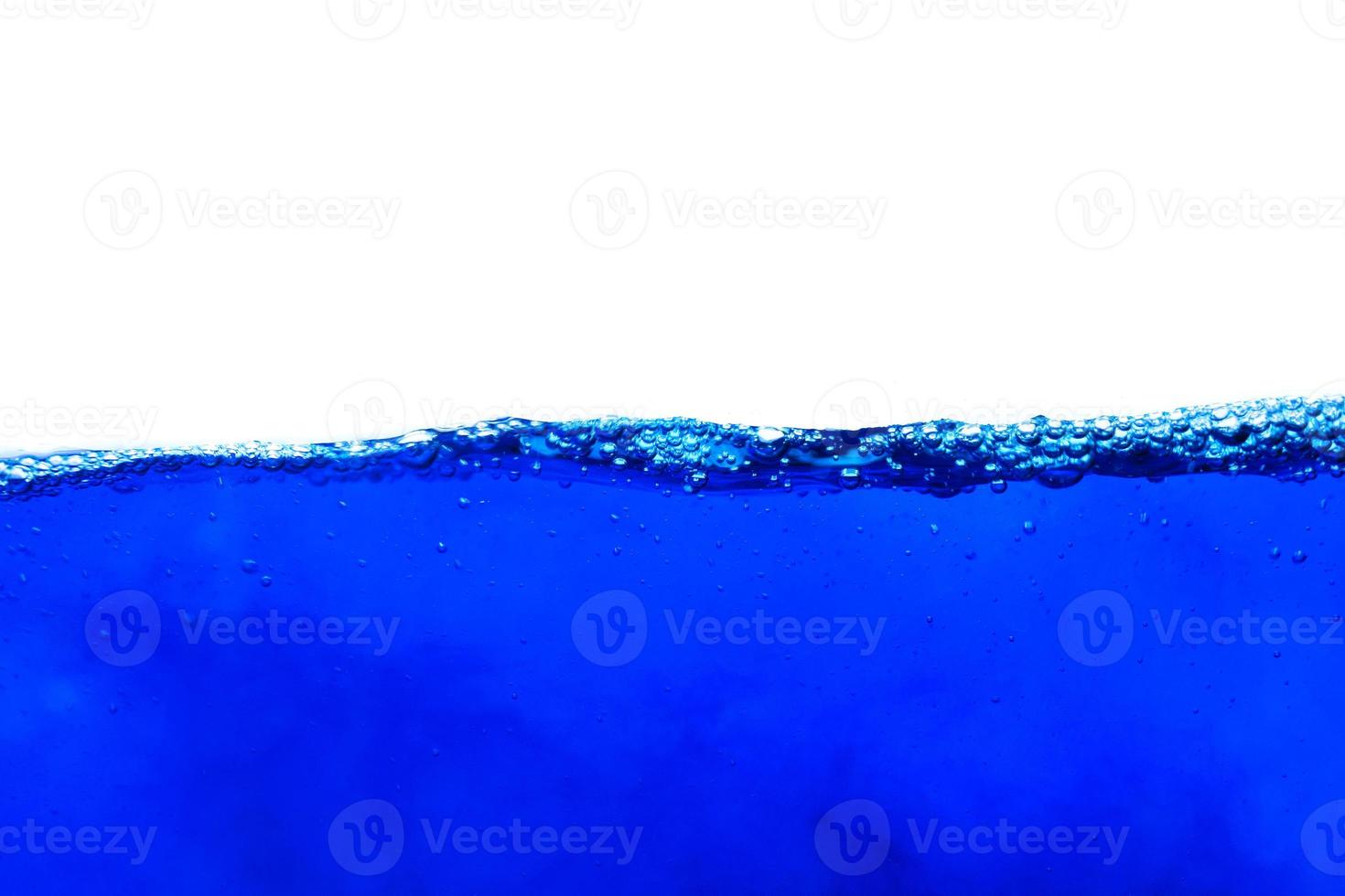 abstract blauw kleur water spatten geïsoleerd Aan wit schoon achtergrond,water plons en water laten vallen foto