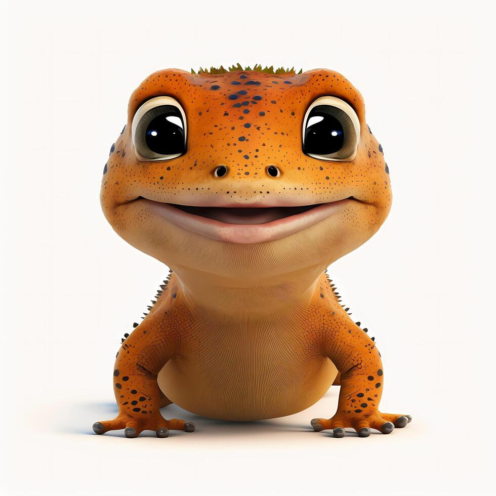 salamander dier illustratie ai gegenereerd foto