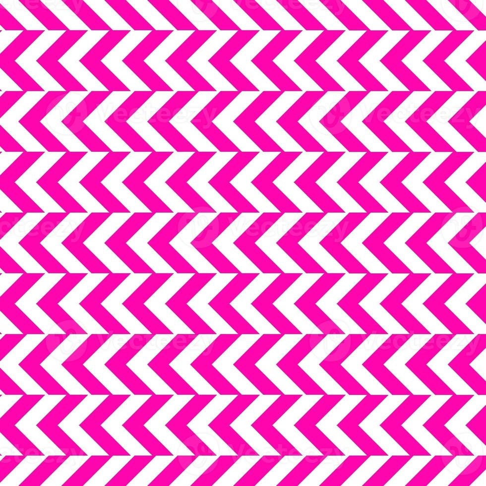 klassiek wit en roze chevron naadloos patroon. naadloos zig zag patroon achtergrond. regelmatig structuur achtergrond. geschikt voor poster, brochure, brochure, achtergrond, kaart, enz. foto