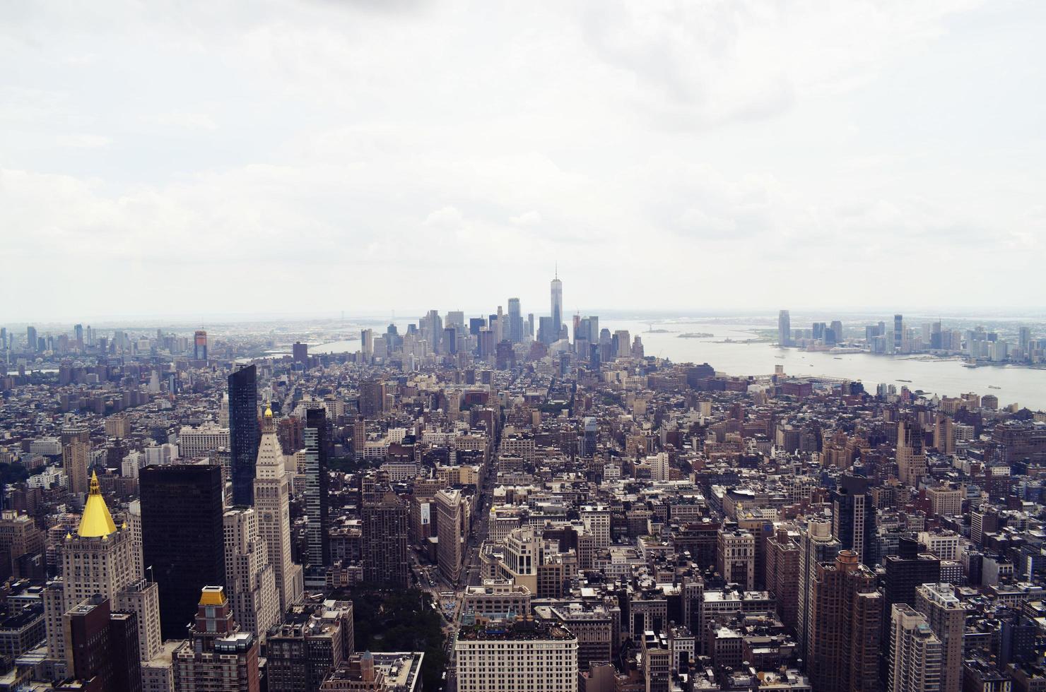 skyline van New York foto