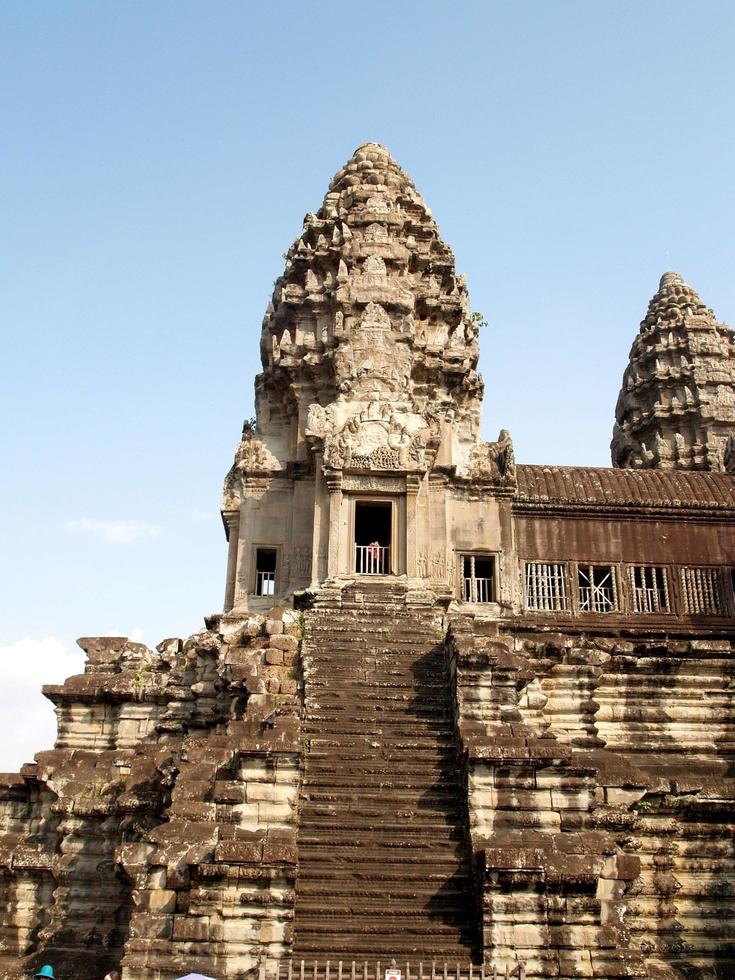 siem reap, cambodia, 2021 ruïnes van de angkor wat foto