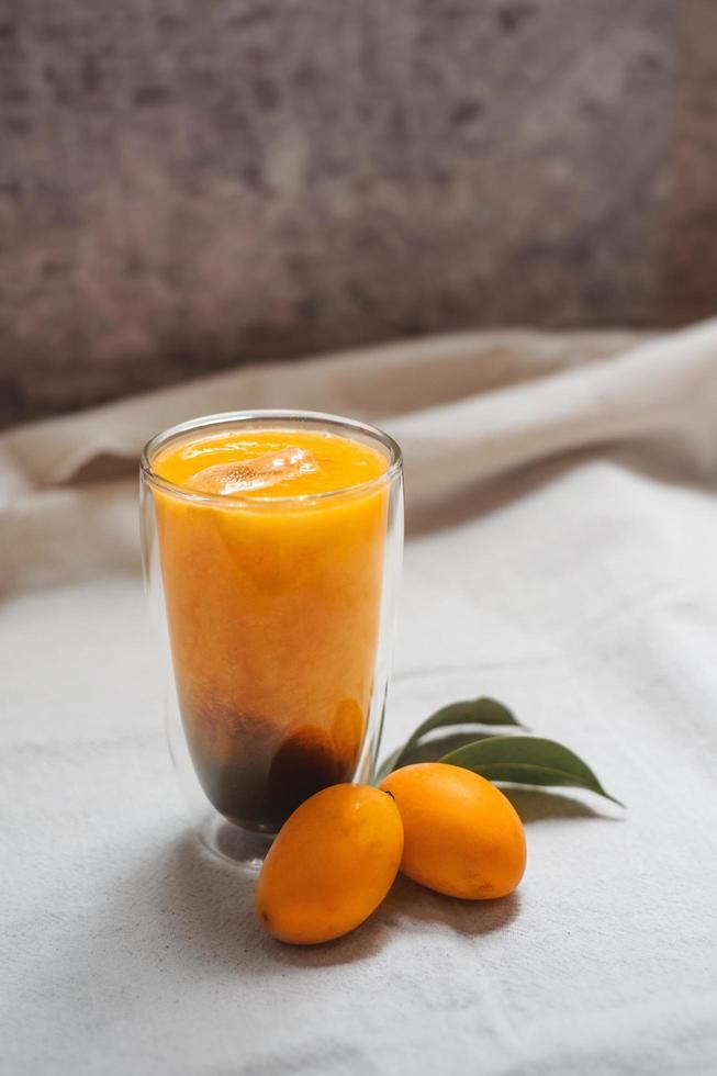 marian pruimensmoothie met espresso foto