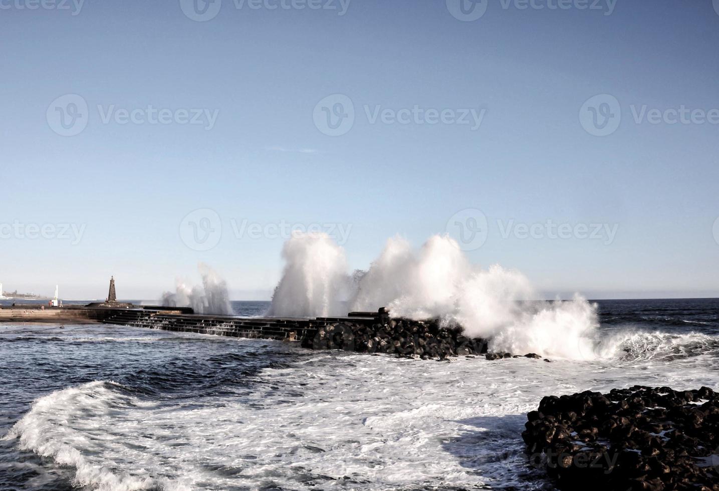 toneel- kust- visie foto