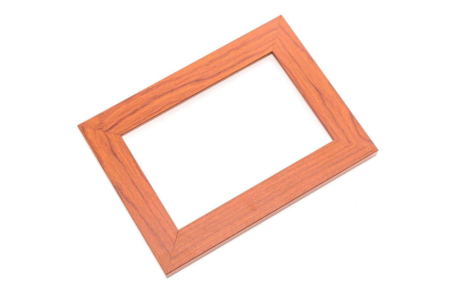 houten frame geïsoleerd foto