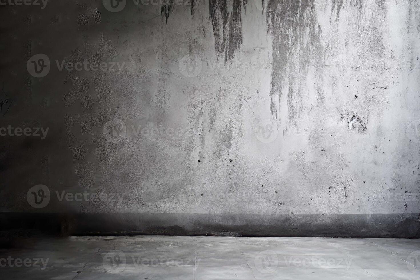 backdrop van een getextureerde grunge beton muur, ai gegenereerd foto