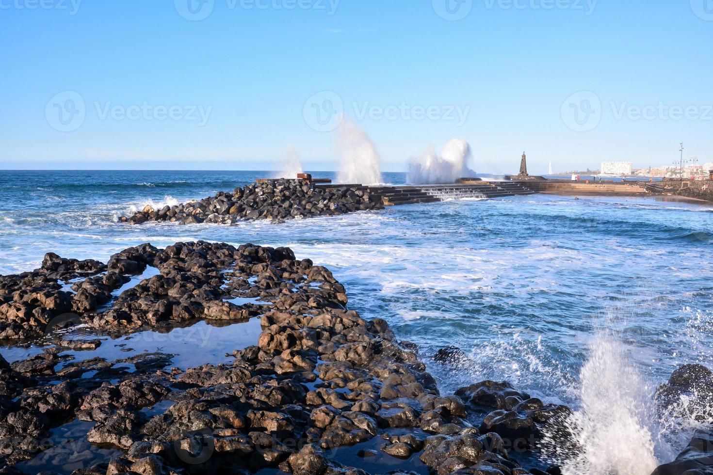 toneel- kust- visie foto