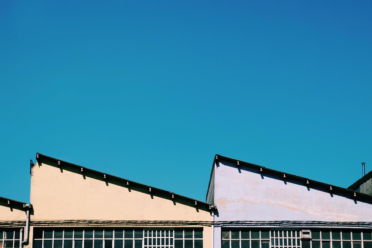 architectuur op het dak in bilbao city, spanje foto