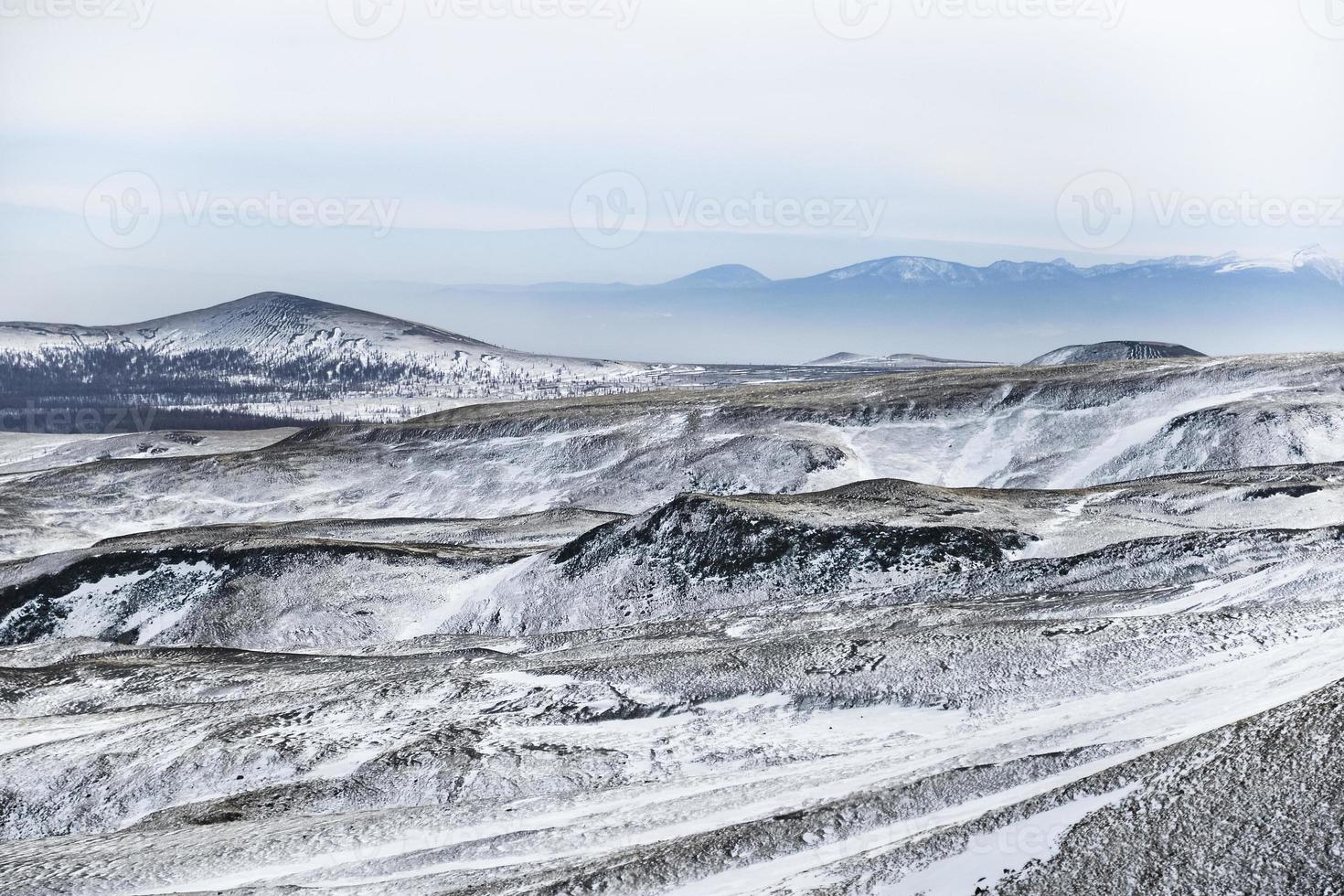 changbai berg landschap Bij jilin, China foto