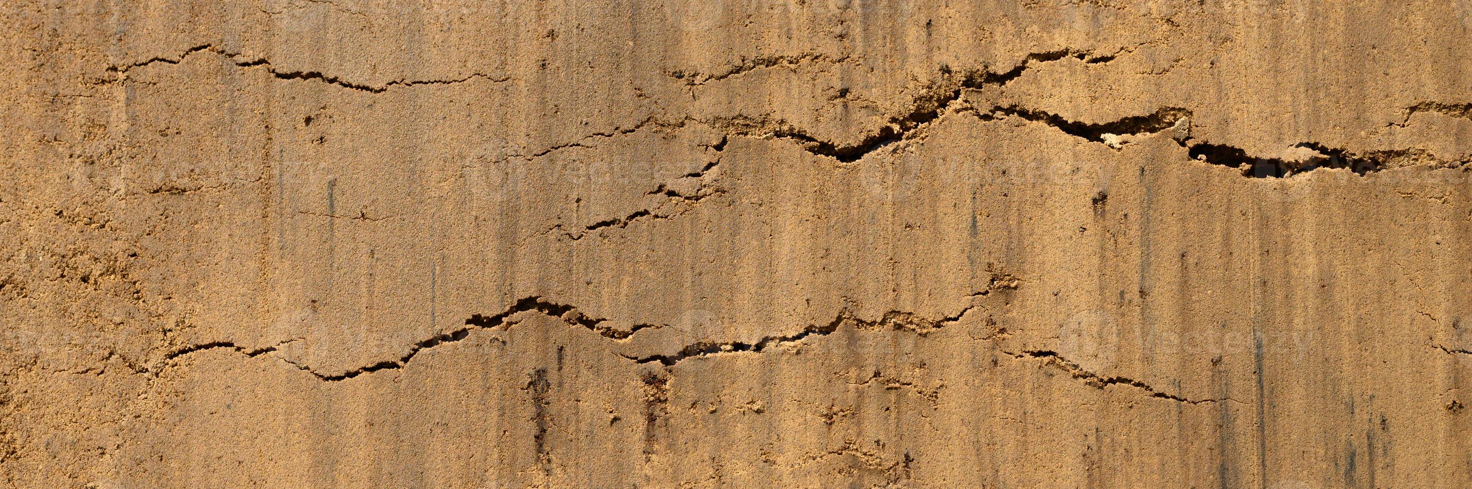 achtergrondstructuur van het gladde oppervlak van het zand foto