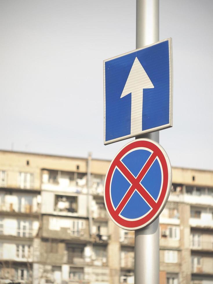 verkeerswaarschuwingsborden foto