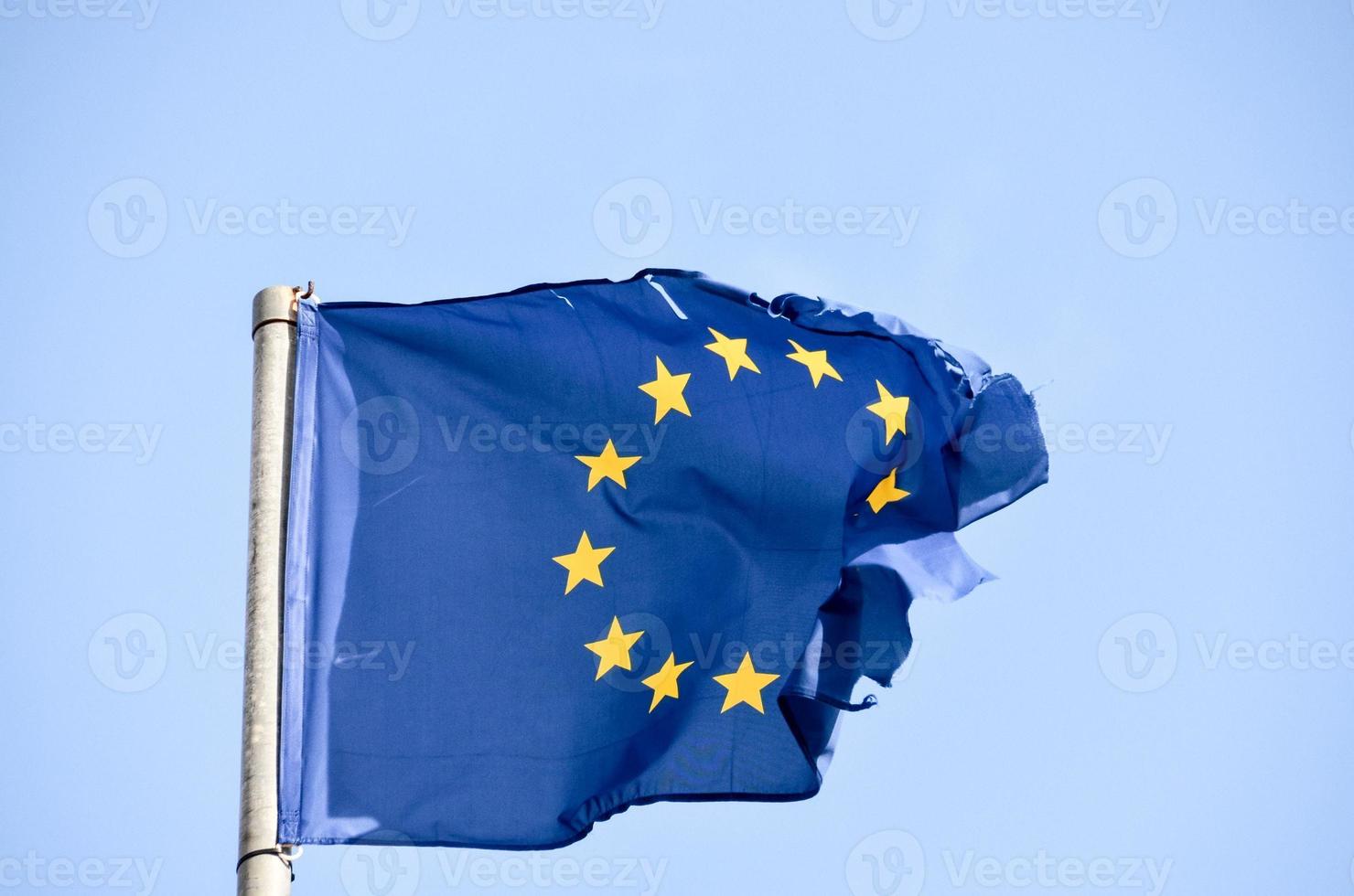 vlag van de europese unie foto