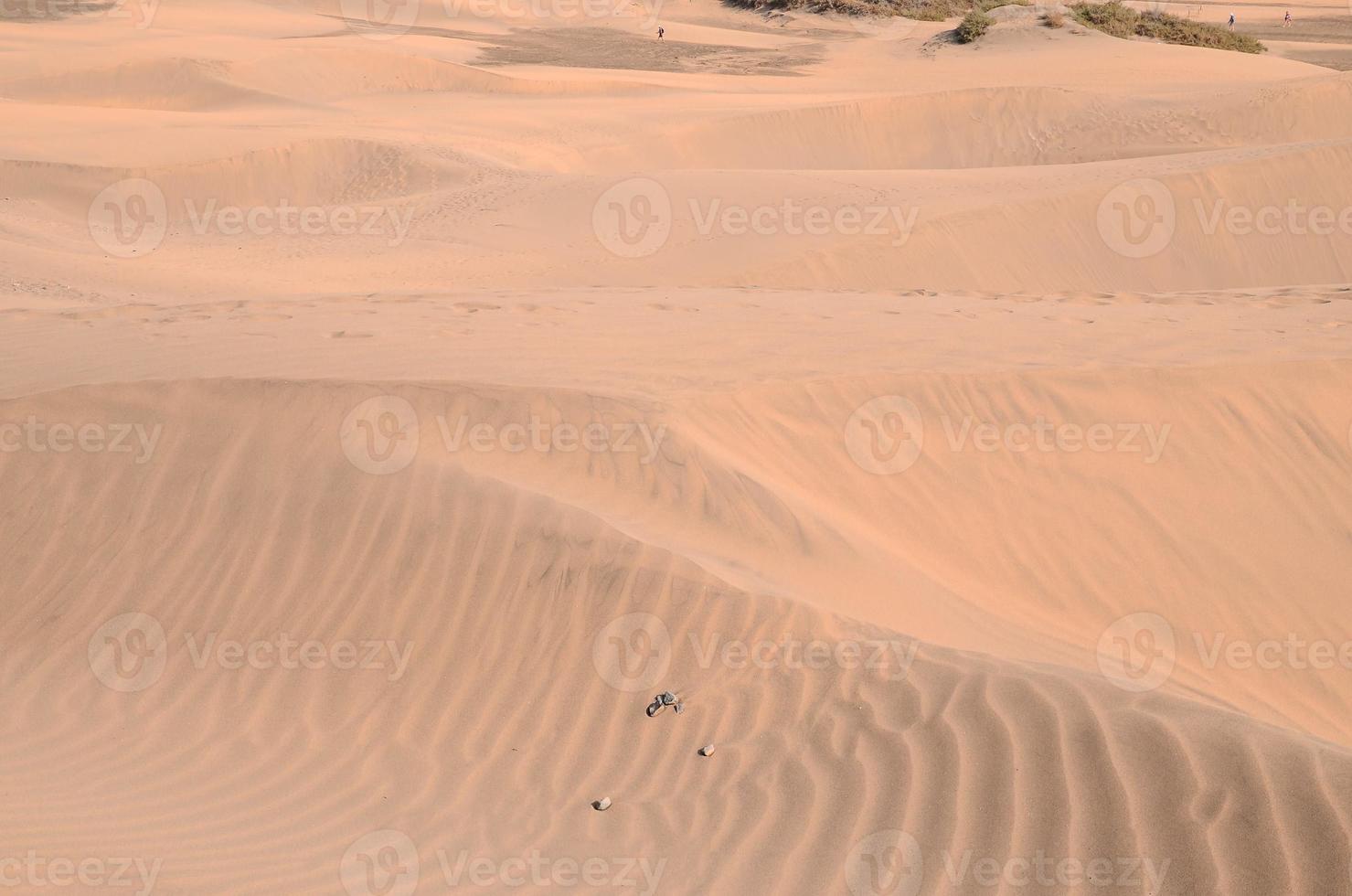 visie van de woestijn foto