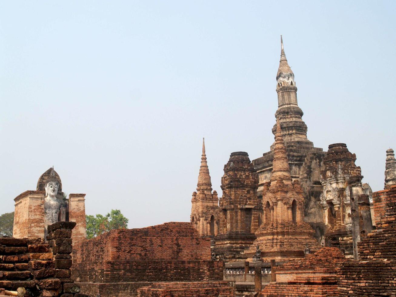 Sukhothai historisch park, Thailand foto