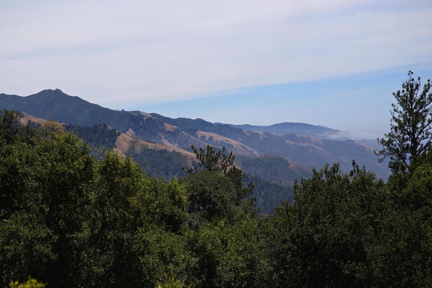 california bergen uitzicht foto