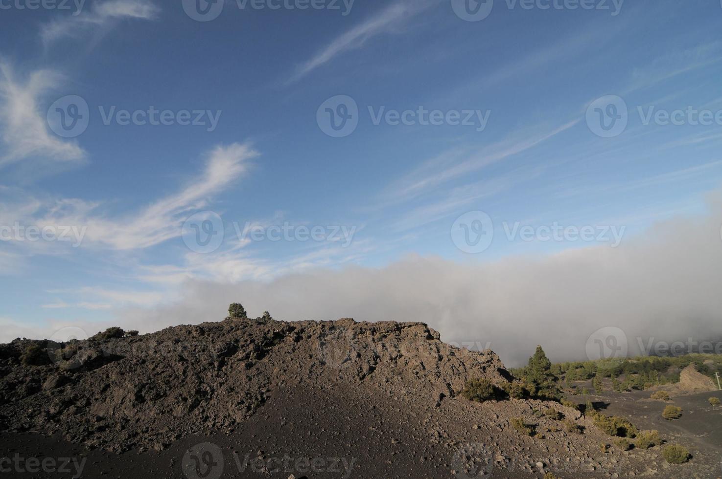 schilderachtige berglandschap foto