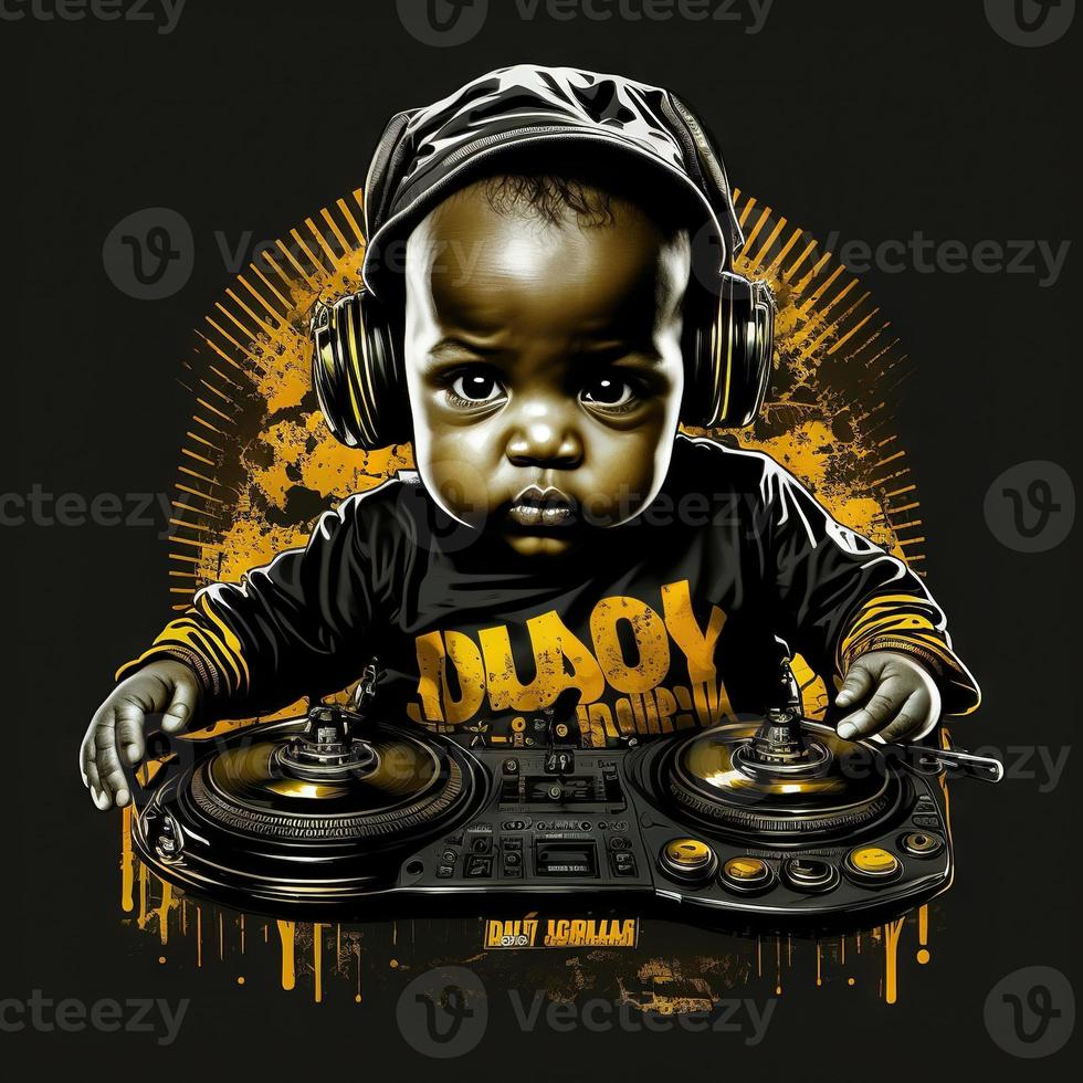 heup hop dj baby deed merk logo beeld foto