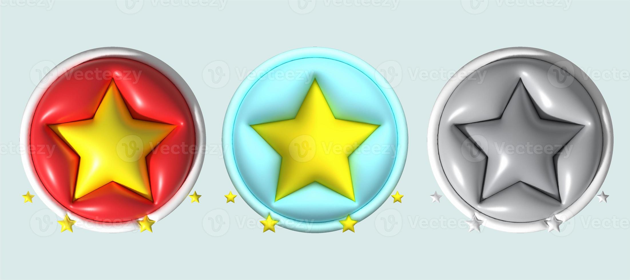 recensie 3d beoordeling sterren voor het beste uitstekend Diensten beoordeling voor tevredenheid. recensie voor kwaliteit klant beoordeling feedback. foto