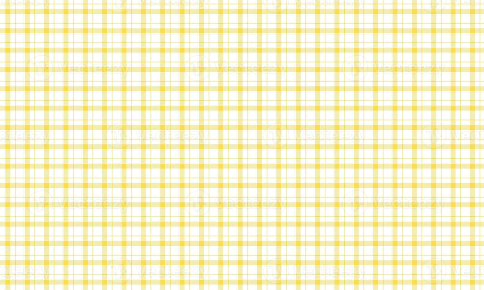 geel naadloos plaid patroon foto