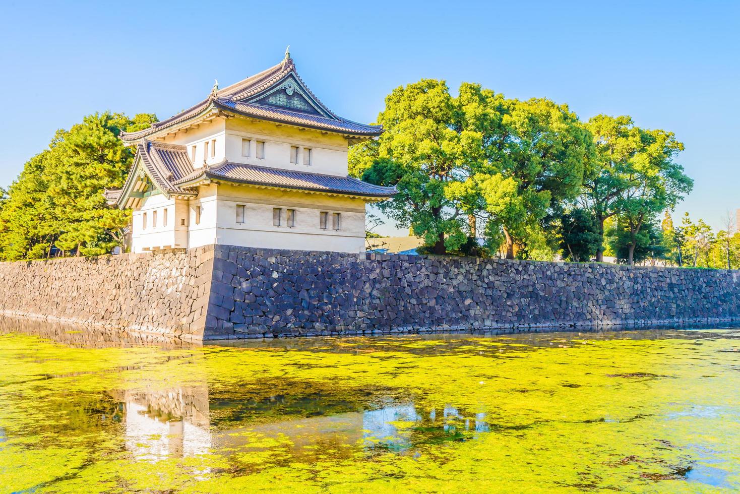 keizerlijk paleis in tokyo, japan foto