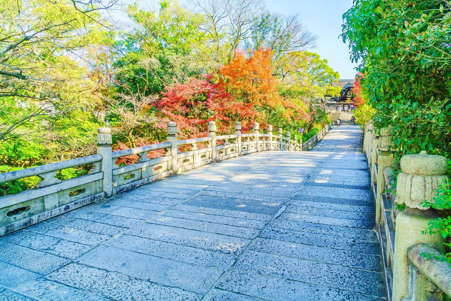 herfstseizoen in Japan foto