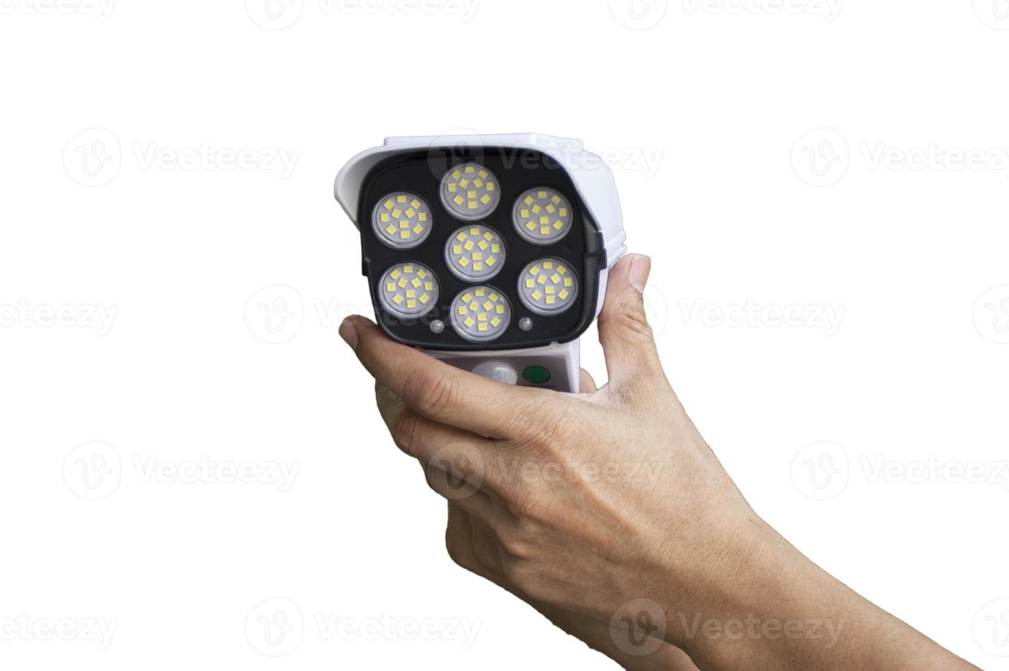 zonne- lamp, schoon energie, verminderen globaal opwarming, met knipsel pad foto