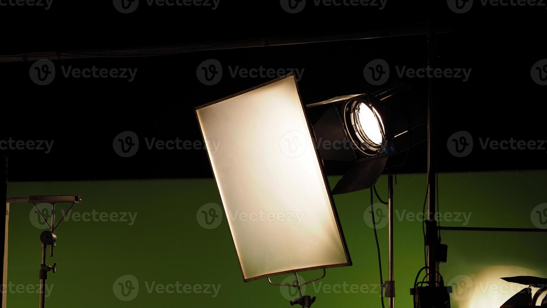 film licht voor video productie camera in studio reeks of gebruik net zo studio foto schieten licht