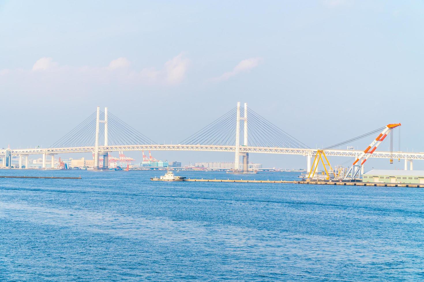 Yokohama-brug in Yokohama, Japan foto