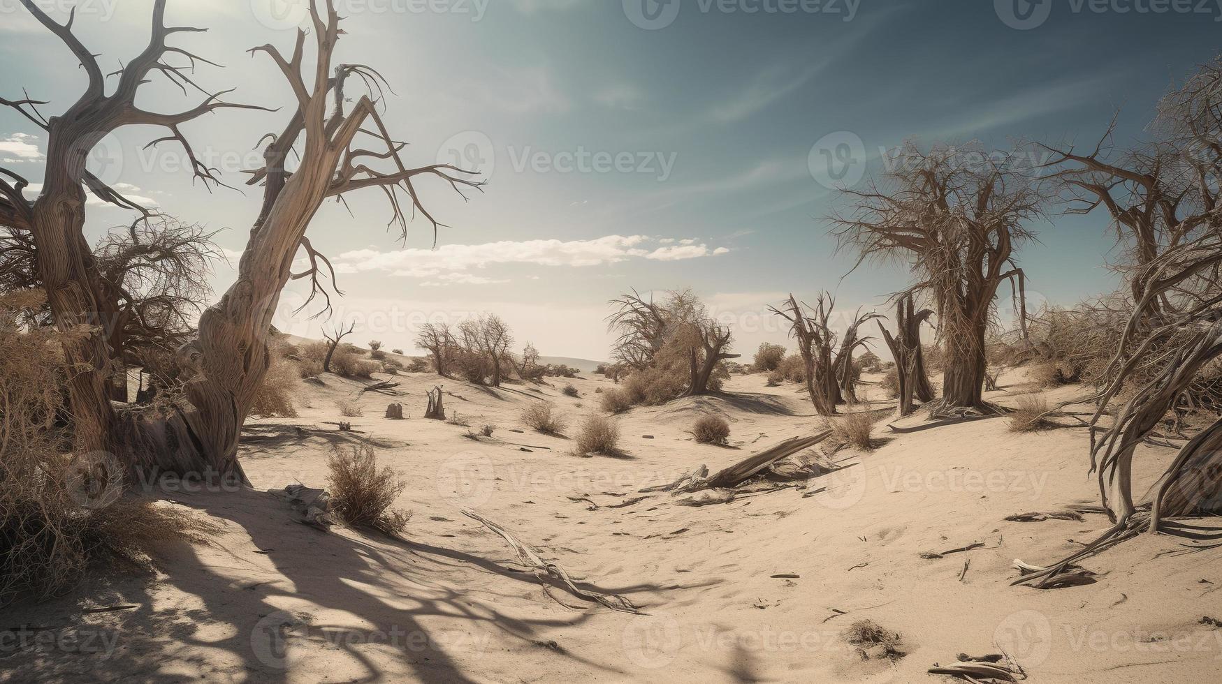 dood bomen in de namib woestijn, Namibië, Afrika foto