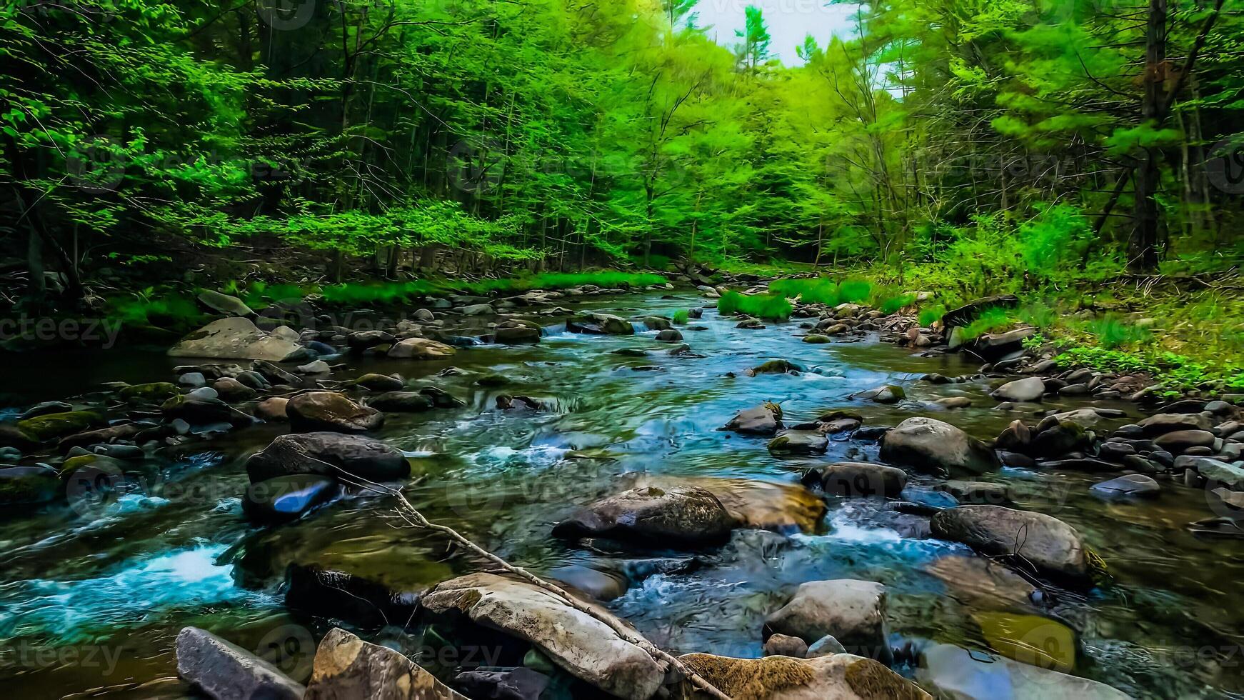 verbazingwekkend natuur behang foto