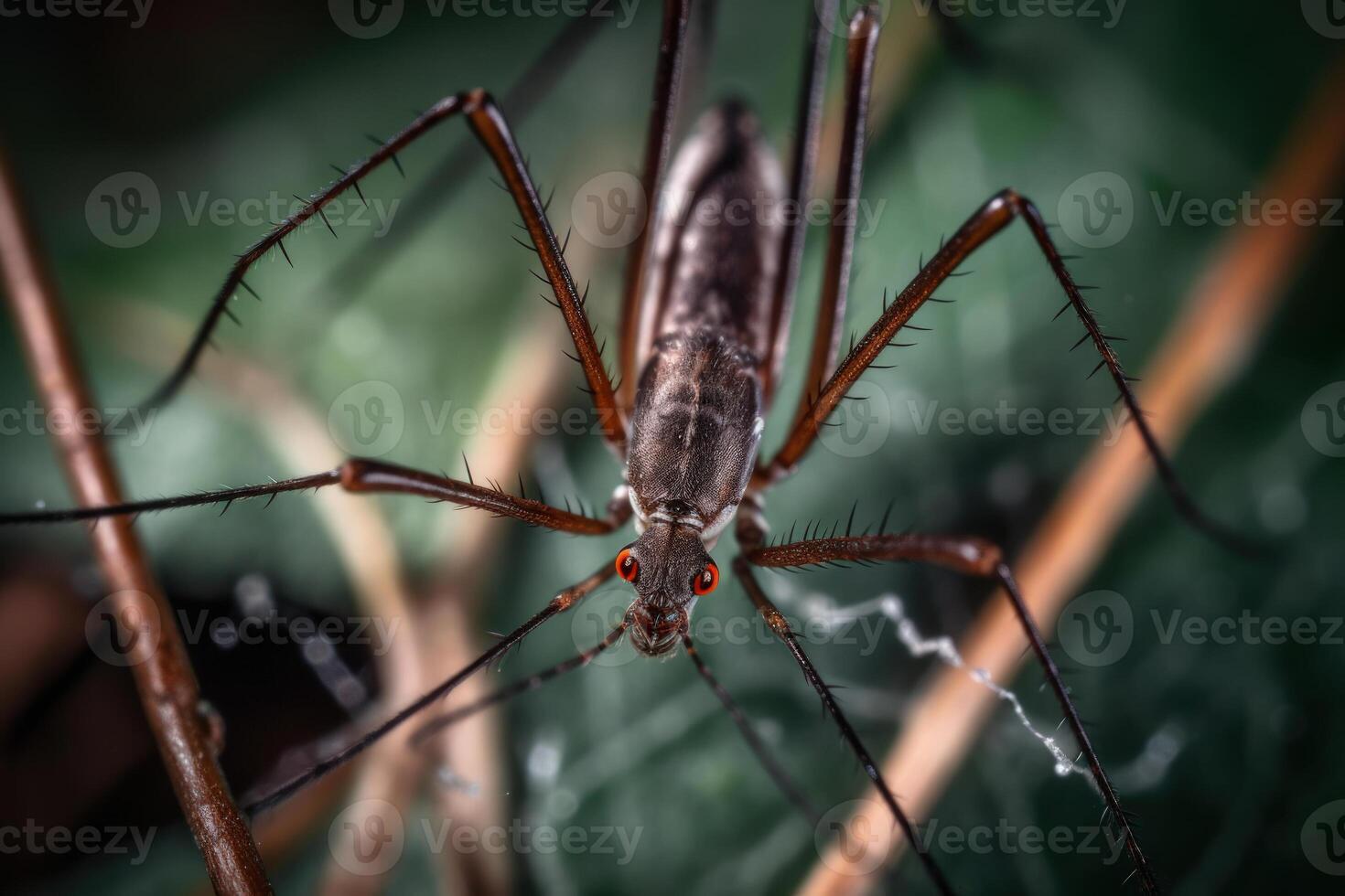 mug insect detailopname macro generatief ai foto