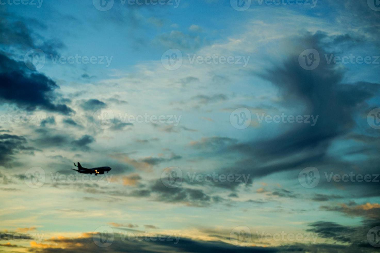 hemel met wolken foto