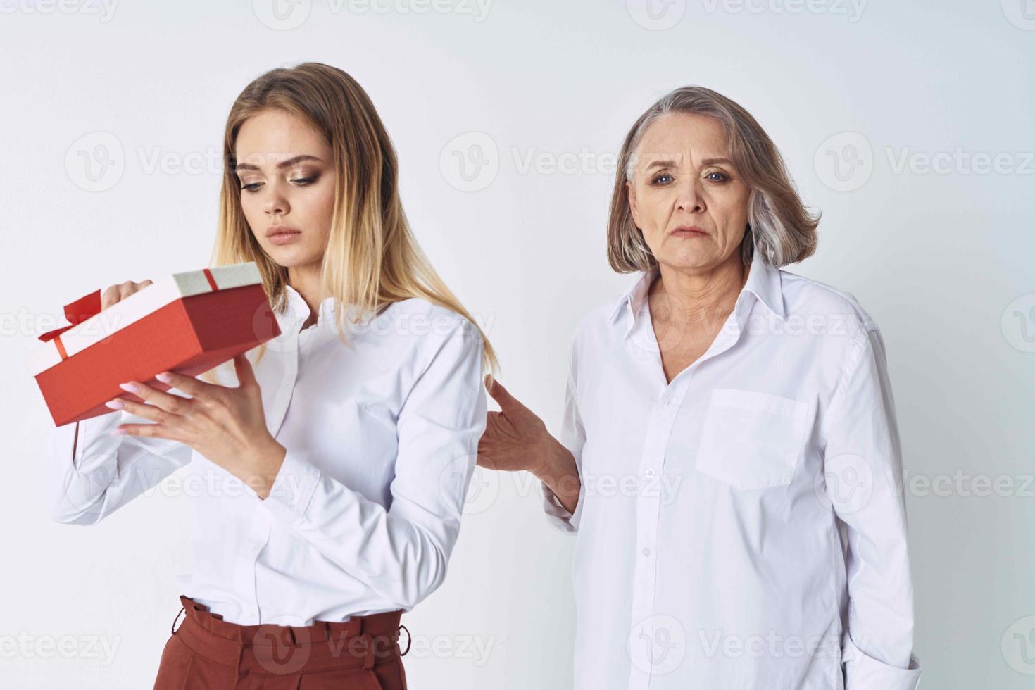 mam en dochter geschenk vakantie levensstijl foto