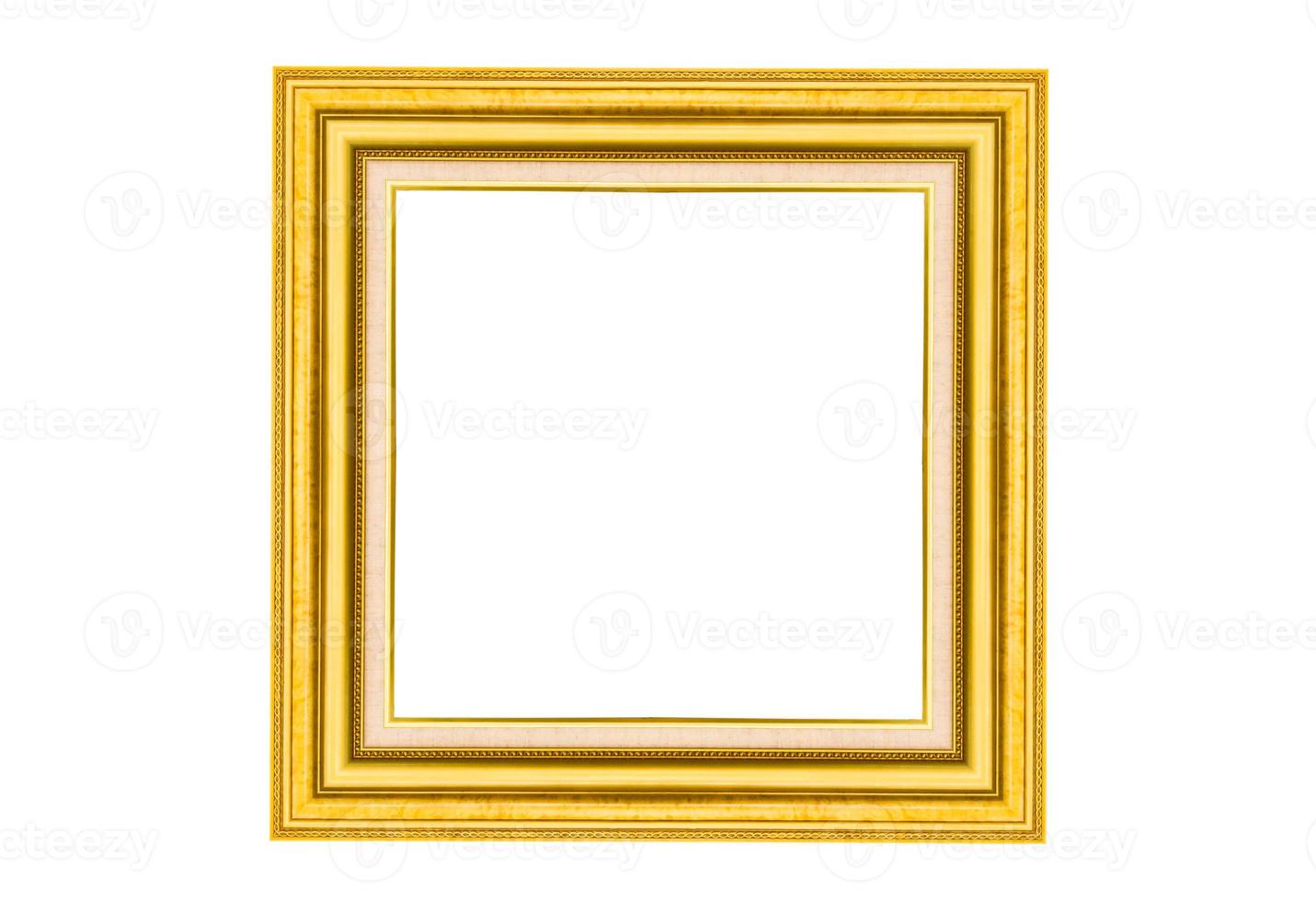 gouden hout afbeelding kader foto
