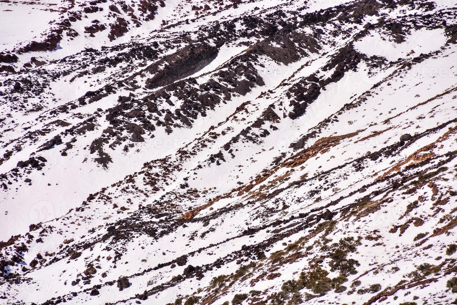 schilderachtige berglandschap foto