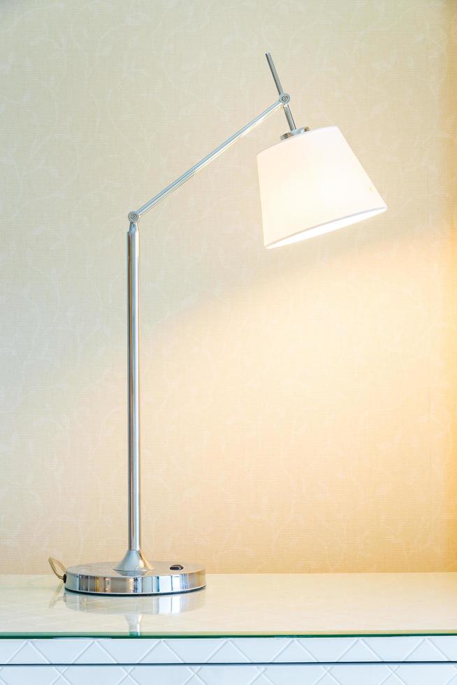 lamp in slaapkamer foto