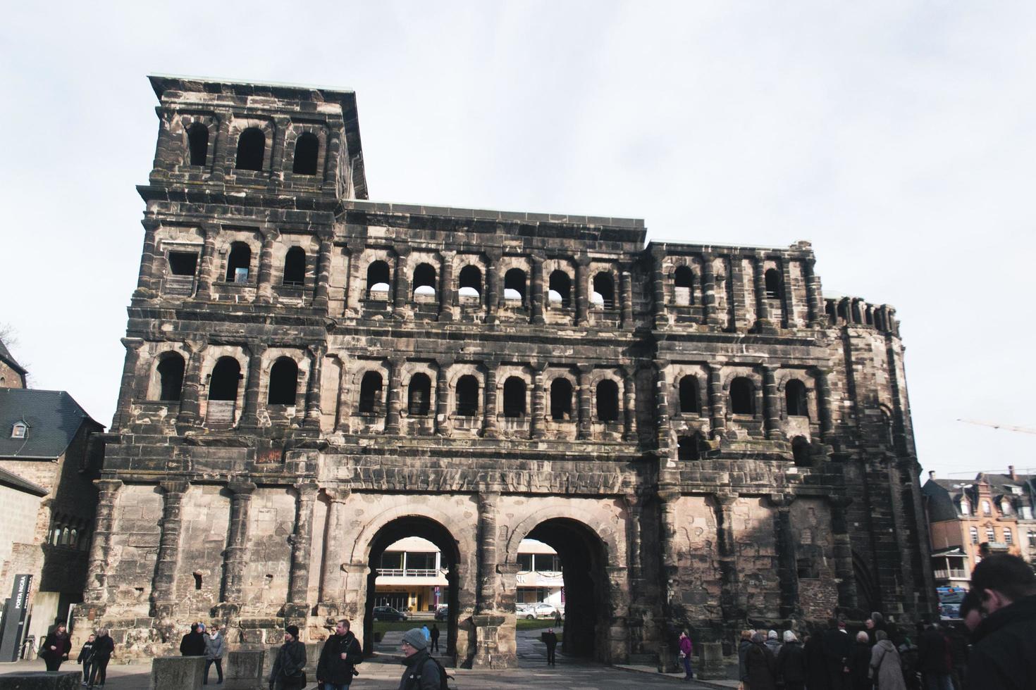 trier, duitsland 2015- poort nigra, zwarte poort foto