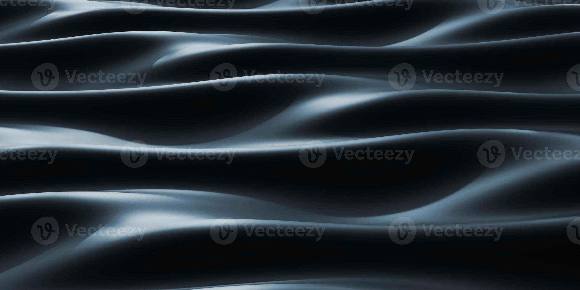 metaal structuur staal bord koolstof vezel kleding stof structuur golvend patroon achtergrond 3d illustratie foto