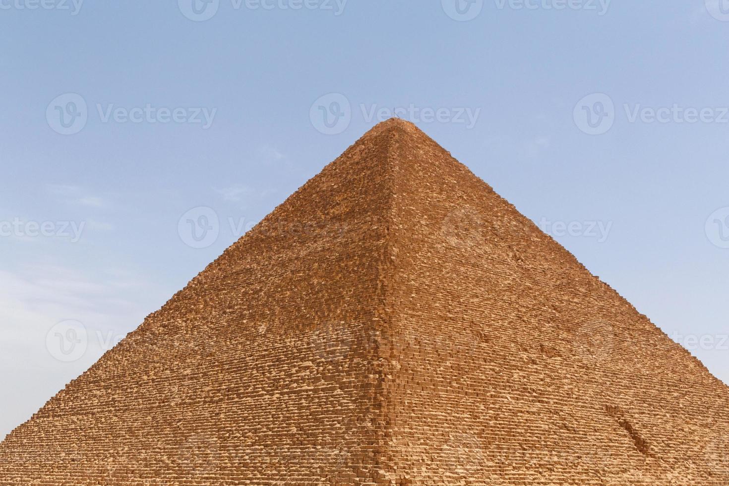 Super goed piramide van cheops in Gizeh foto