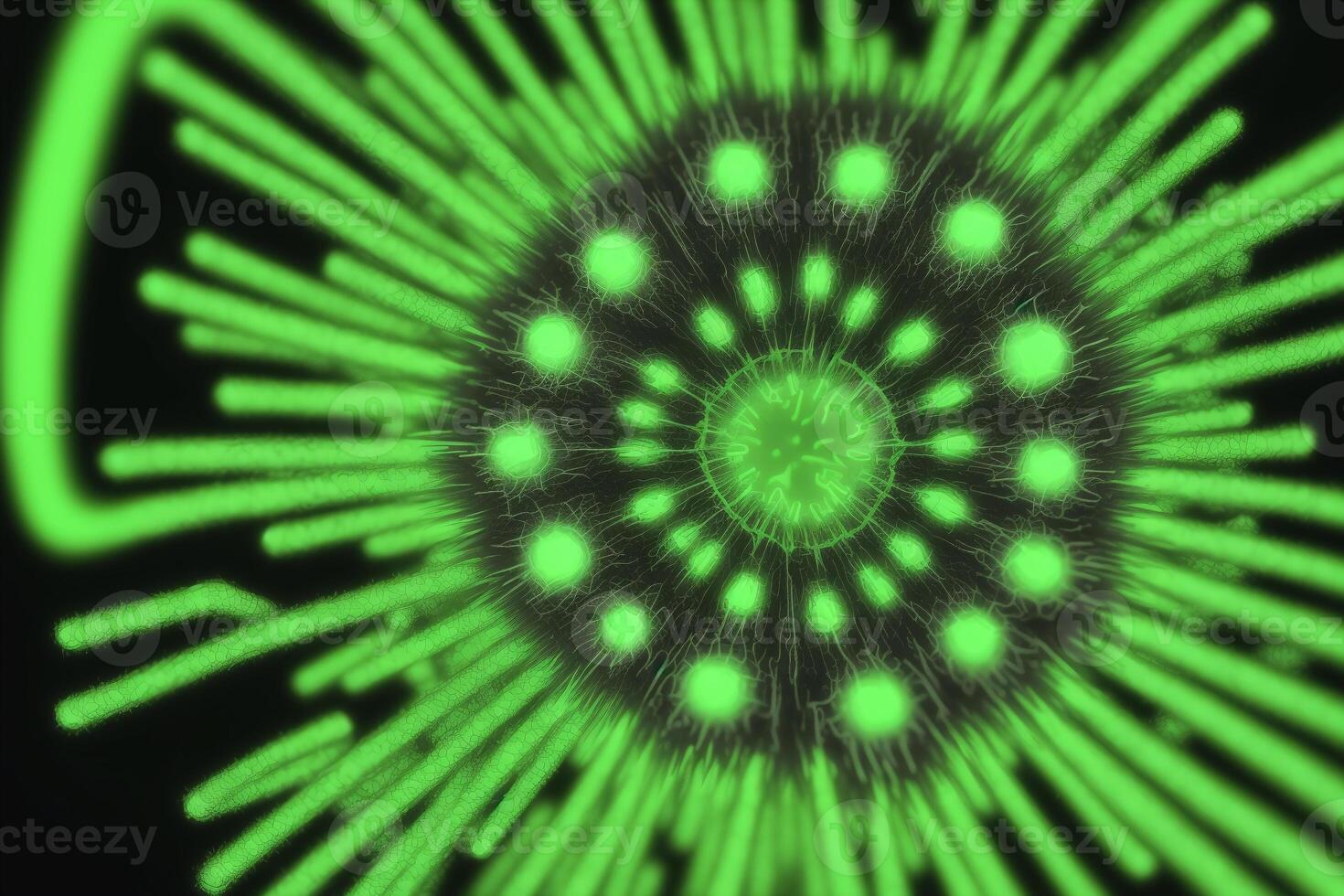 coronavirus 2019-nCoV. abstract achtergrond. ontwerp element voor grafiek kunstwerken.abstract fractaal. griep virus. generatief ai foto