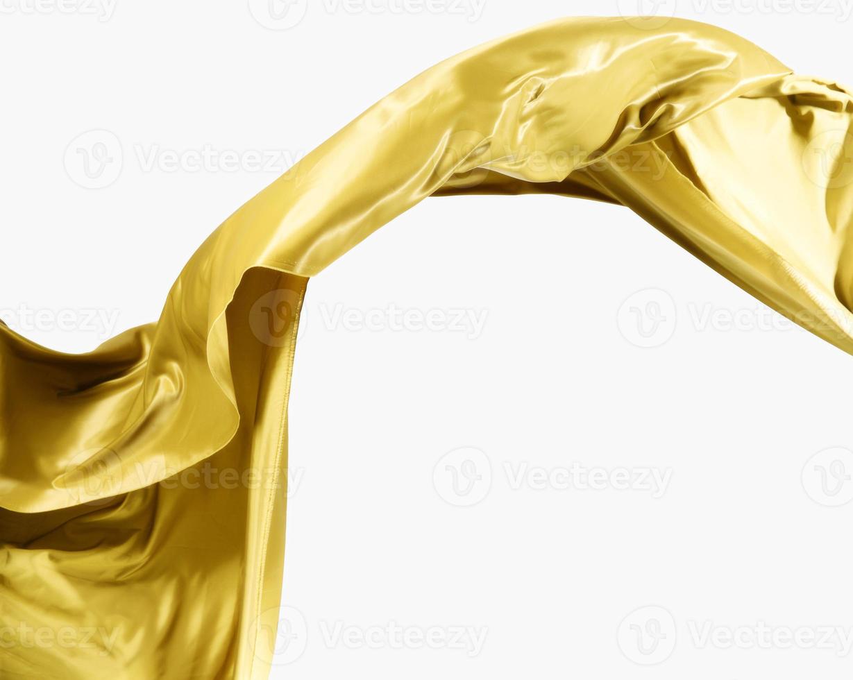 prachtige abstracte gouden zijde met kopie ruimte foto