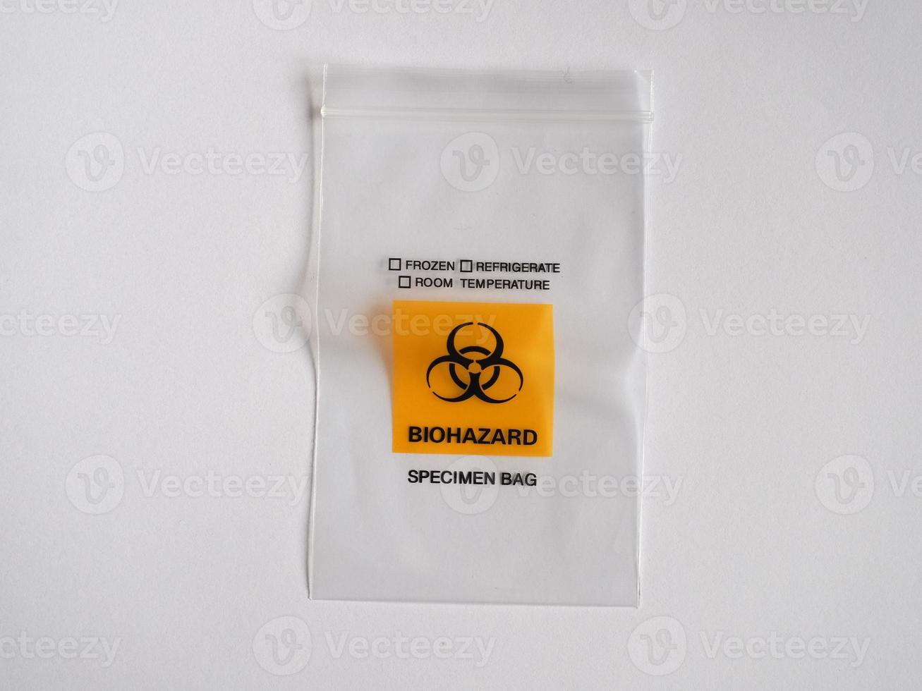 biohazard specimen zak foto