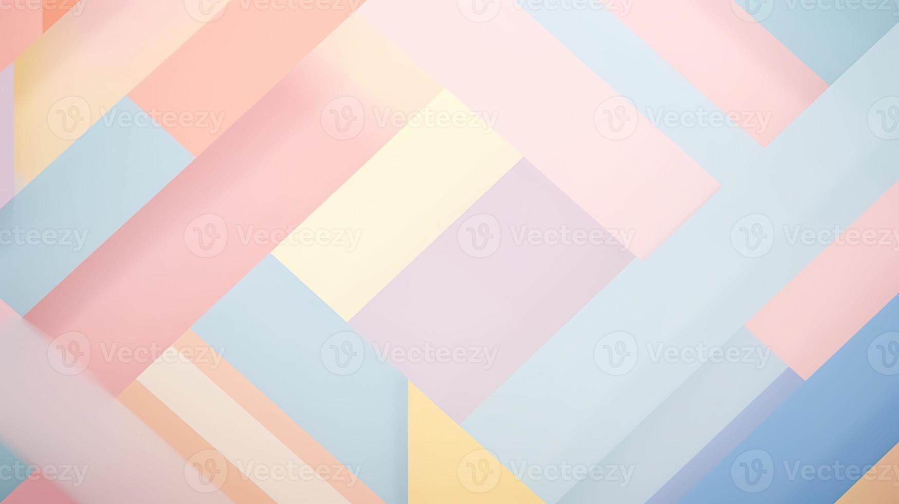 abstract meetkundig achtergrond. minimalistisch ontwerp. pastel kleuren. foto