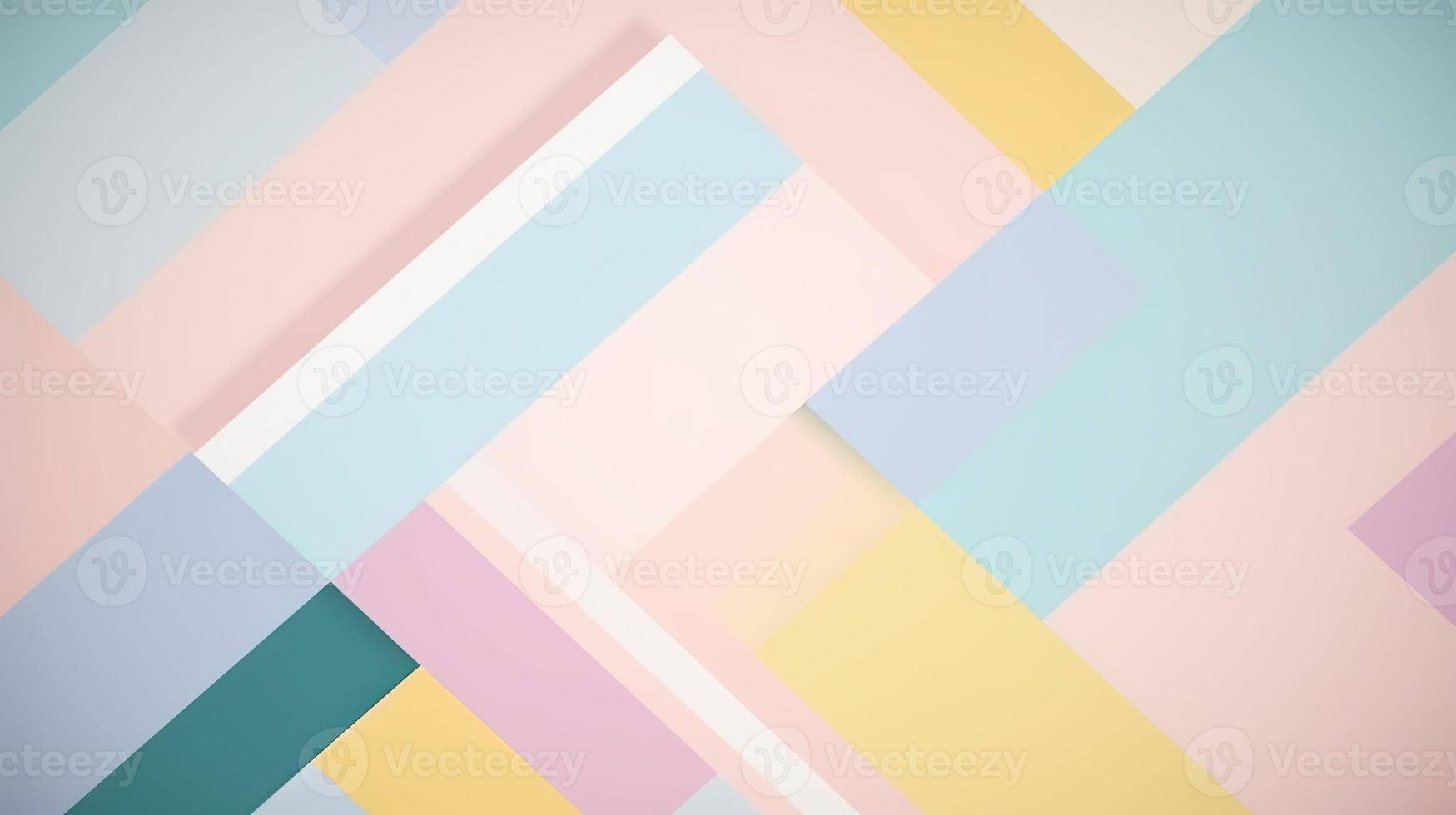 abstract meetkundig achtergrond. minimalistisch ontwerp. pastel kleuren. foto