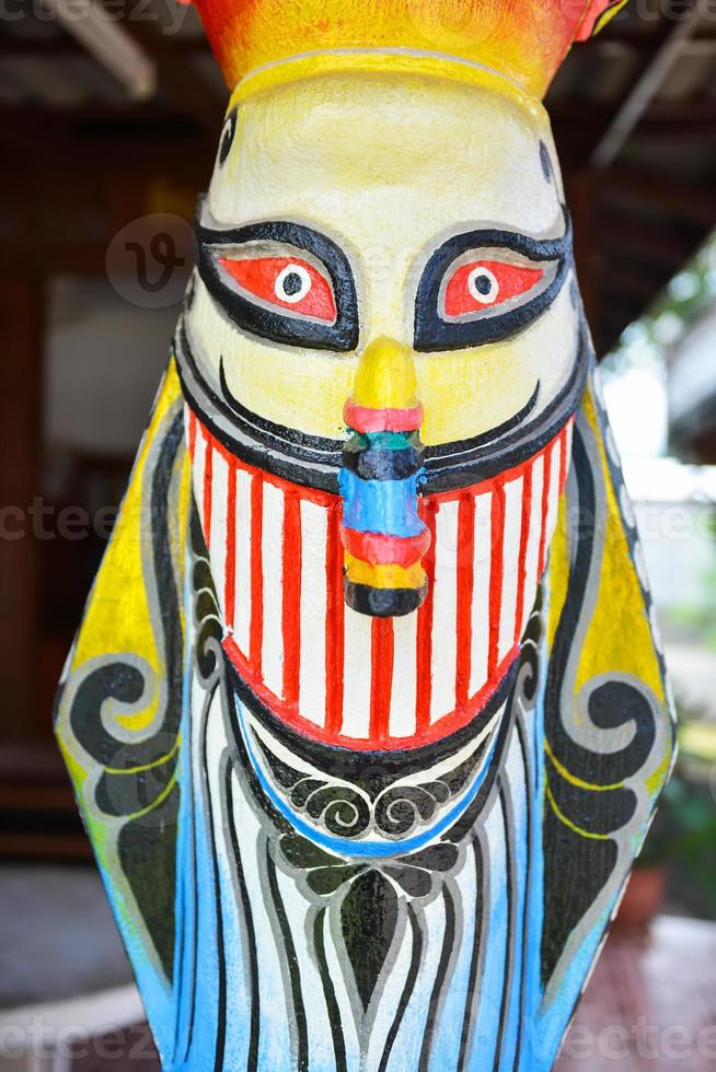 geest masker, de geloof van heilig festival in noorden oosten- Thailand foto