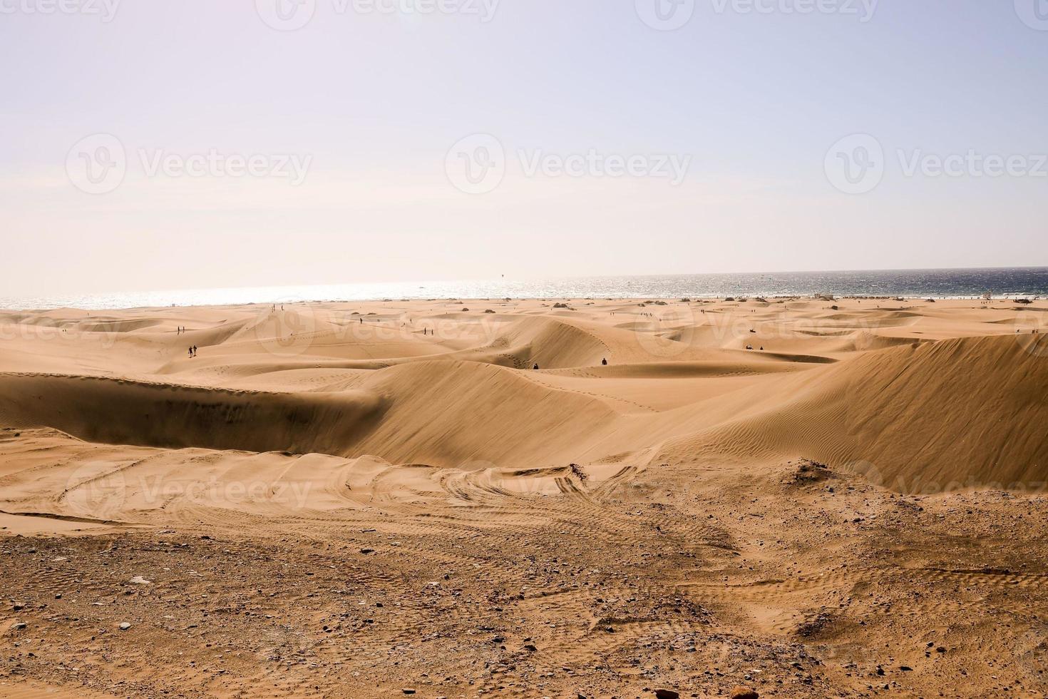 zand duinen achtergrond foto