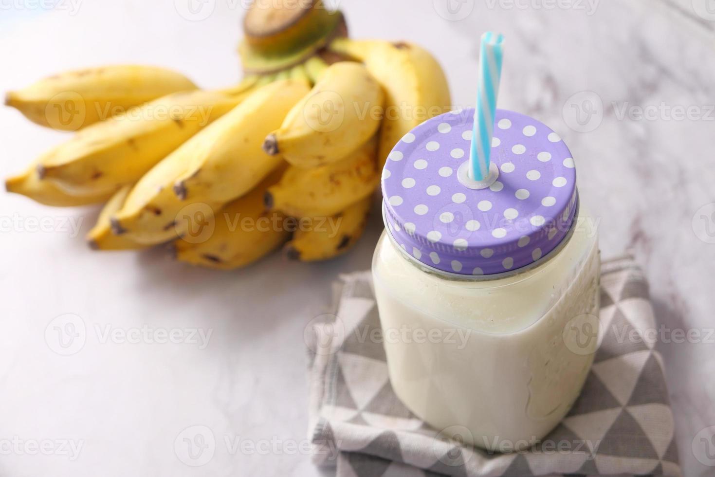 bananen en melk foto
