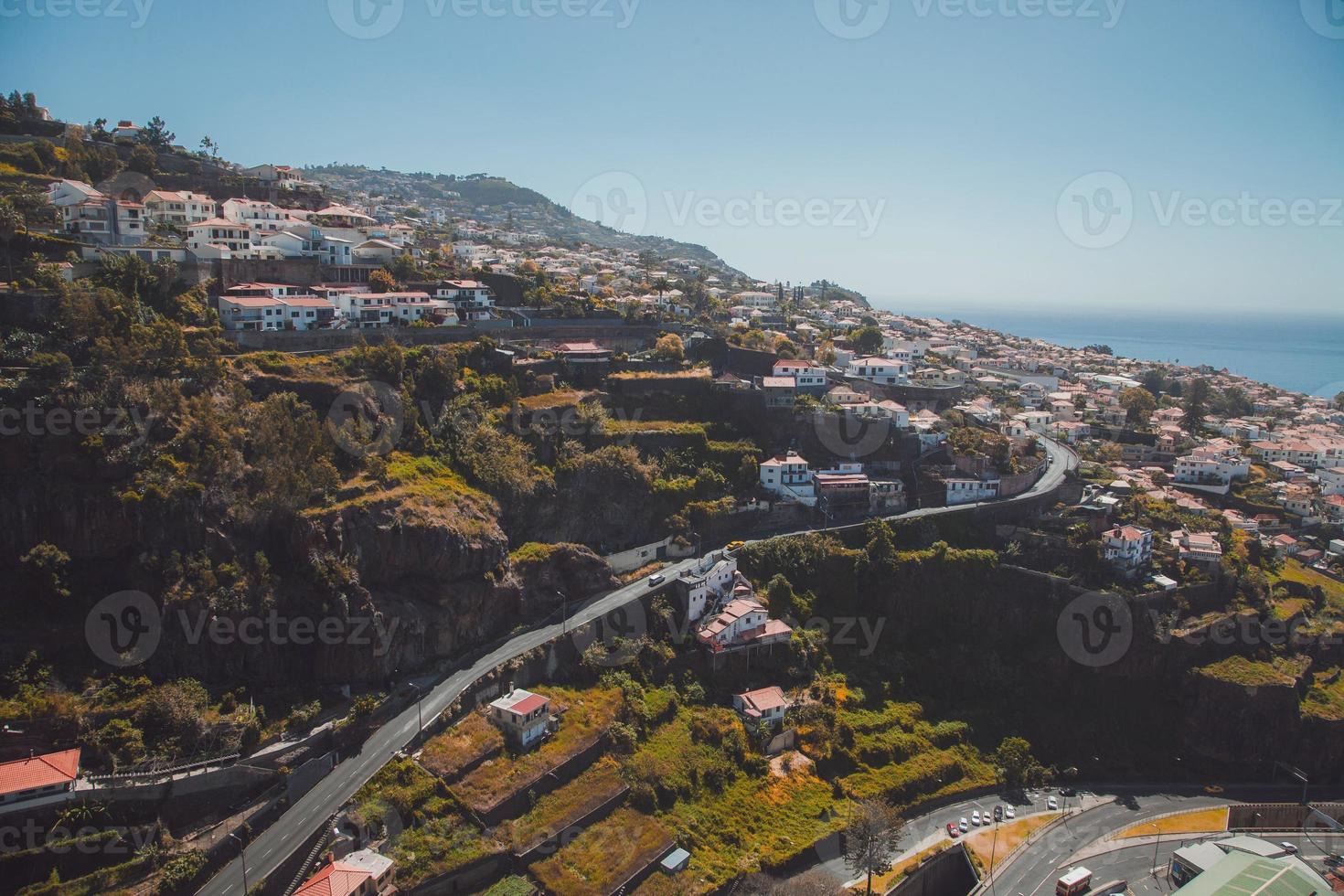keer bekeken van in de omgeving van funcha, Madeira in Portugal foto