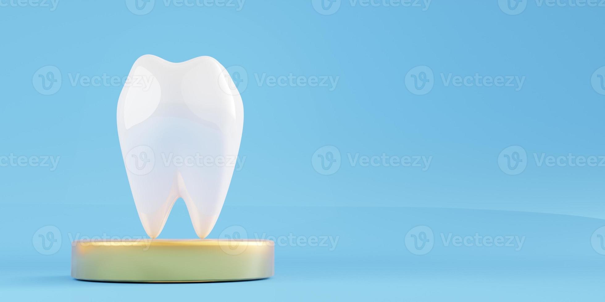 bleken tand behandeling schoonmaak tanden medisch tandarts gezondheidszorg tandenborstel behandeling wortel bleken 3d veroorzaken. foto