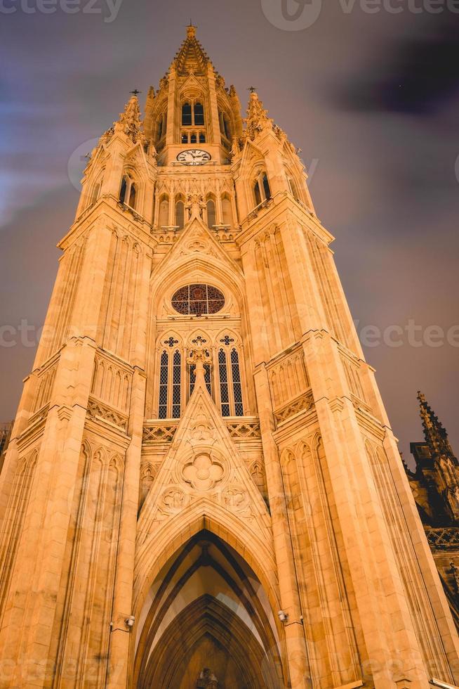 mooi zo herder kathedraal van san sebastiaan, Spanje. foto